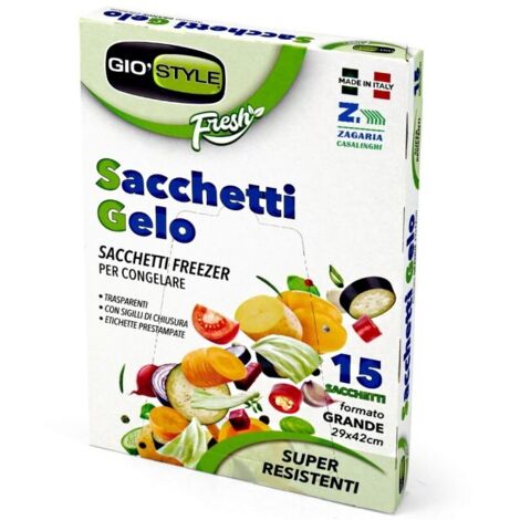 Sacchetti Gelo Misure Assortite GIOSTYLE - size 23x32 cm 20 pz (1/4)