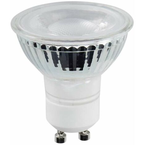 Lampadina a Led EcoLED GU10 Glass 95gr 6W 6500K Luce Fredda