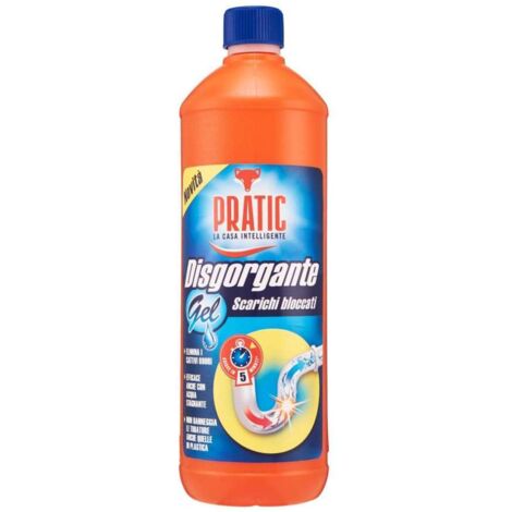Disgorgante Pratic Gel per Scarichi Bloccati - 1000 ml