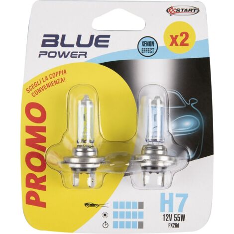 RING Xenon220 – Set Di 2 Lampadine Alogene H7, 220% Di Luce In Più, Omologate E, 3700K