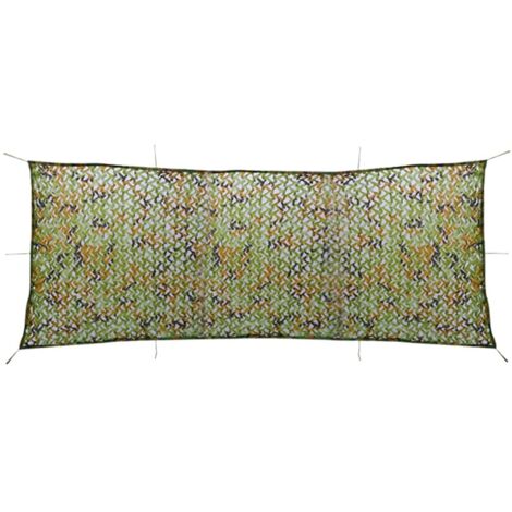 Rete Mimetica con Custodia 1,5x5 m Verde