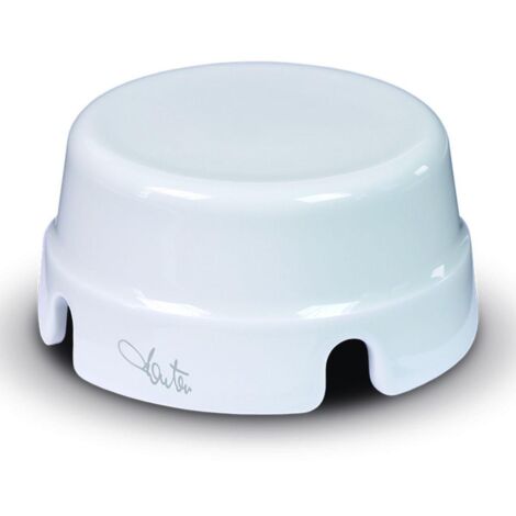 Scatola di derivazione in ceramica Ø80mm colore bianco Fanton 84033
