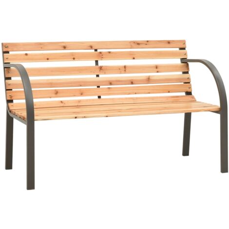 Panca da Giardino per Bambini 81 cm in Legno di Abete Cinese