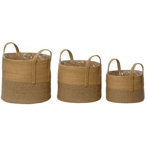 Cesta in juta naturale Media (1/2)