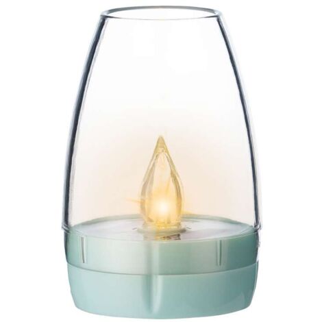 Candela Led Effetto Fiamma Impermeabile Ip44 Lanterna Solare Da