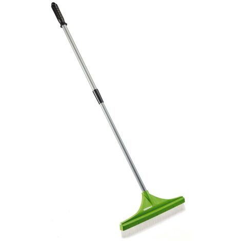 spazzola manuale per prati sintetici verdemax, 45x132 cm