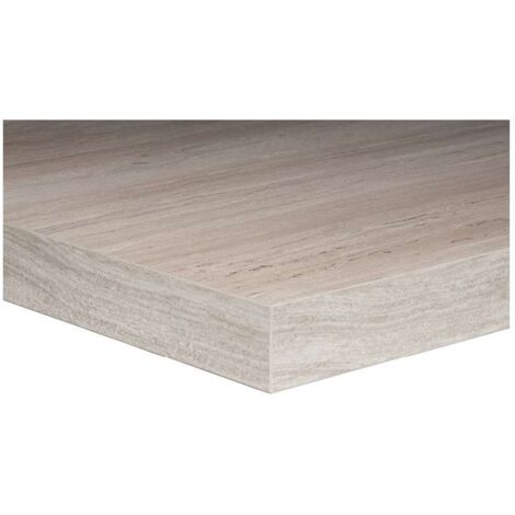 Top bagno travertino romano mm. 59x902x490