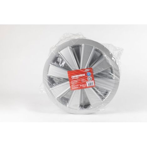 Set copricerchi auto grigio imola 14'' 4 pezzi in ABS (1/2)
