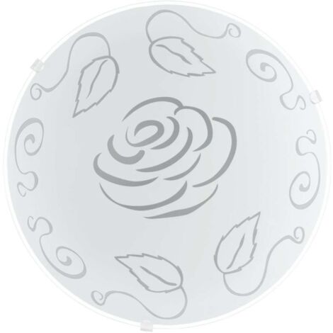 Eglo Applique Plafoniera Mars 1 - Bianco - Ø250 mm