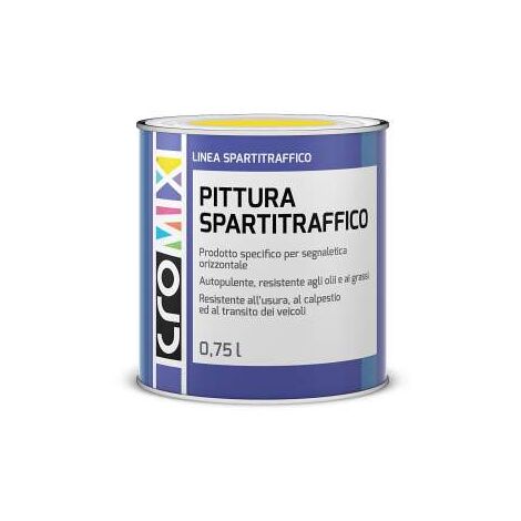 Cromix Pittura Spartitraffico 0,75 l Giallo