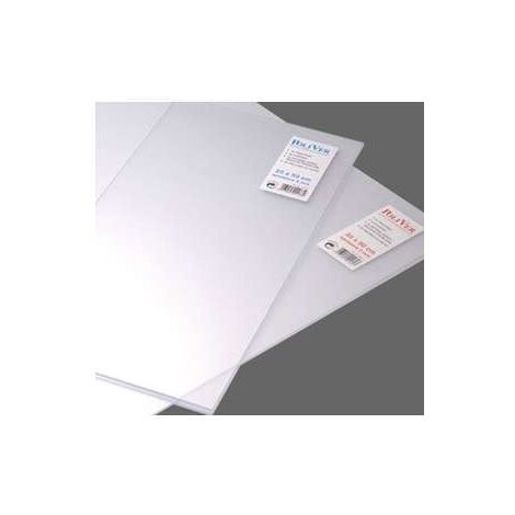 Vetro Sintetico Antiriflesso 500x400 mm Spessore 1,2 mm Trasparente