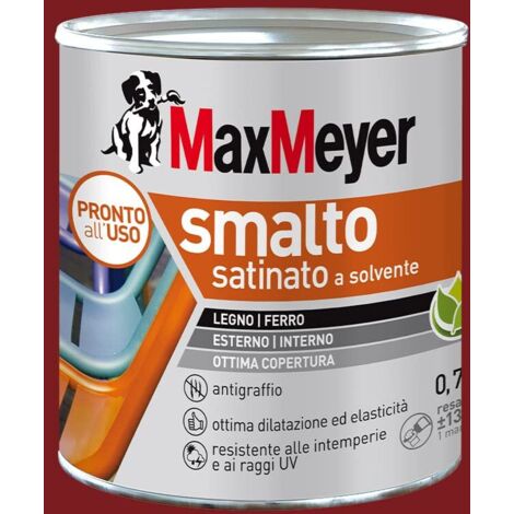 MaxMeyer Smalto a Solvente Satinato Bordeaux R3011 0,750 l