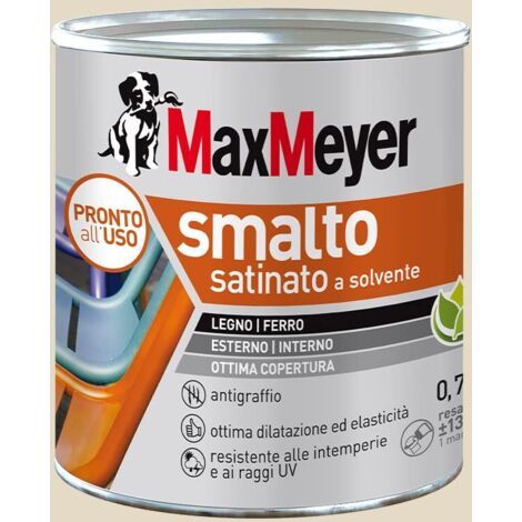 MaxMeyer Smalto a Solvente Satinato Avorio R1013 0,750 l