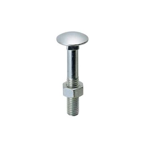 Viti A Testa Tonda M5 X 60 Mm - Acciaio Inox A2 - 6 Pezzi - DIN 603 - Foto 6