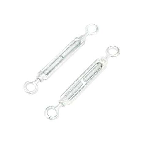 Tenditore Tenditori 2 Occhi Occhielli Acciaio Zincato Marcatura CE - Foto 6