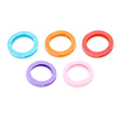 ARTREE 3mm Perline per Braccialetti, 24 Colori Perline per Bigiotteria