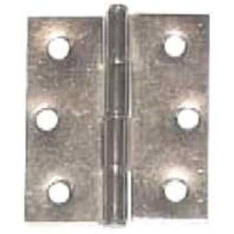 Cerniere spina fissa 40x40 mm 4 pz zincate