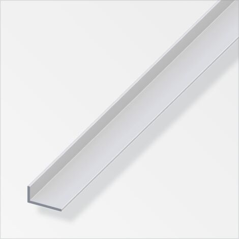 Canala angolare alfer aluminium 30x20x2mm lunghezza 1m argento - 01052 (1/4)