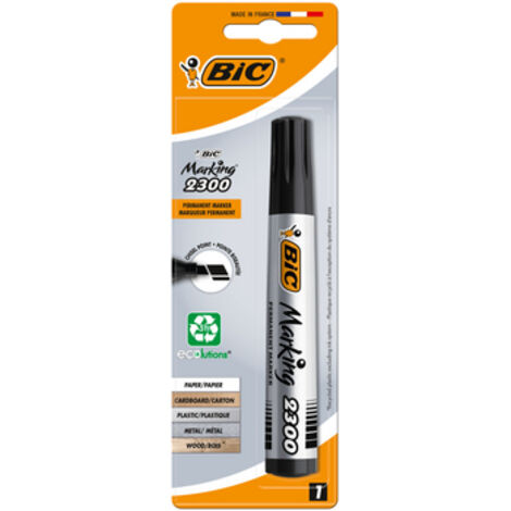 Pennarello indelebile Nero Bic