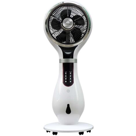 Ventilatore Umidificatore Nebulizzatore a Piantana da Pavimento Pale Timer