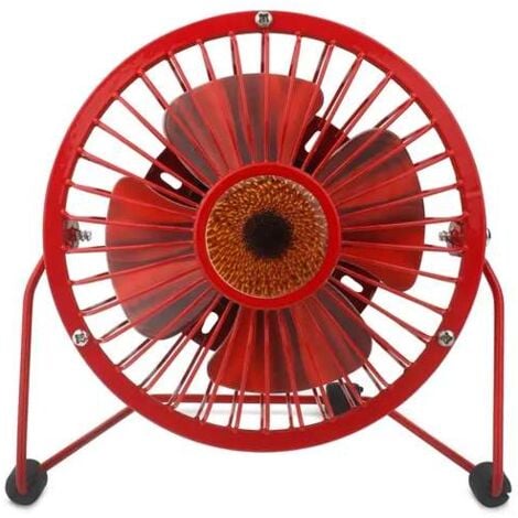 Ventilatore Da Tavolo USB Tango - Mini, Orientabile, 2.5W Nero