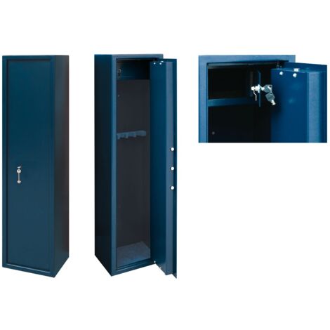 ARMADIO PORTAFUCILI BRIXO 5 POSTI CON TESORETTO L35xP30xH145 cm