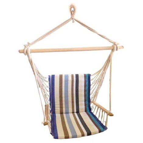 Amaca sospesa twist poltrona dondolo 100x50 altalena arredo giardino - Fraschetti (1/6)