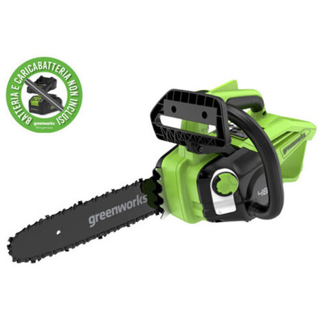 Elettrosega a batteria Greenworks 48V Gd48Tcs25