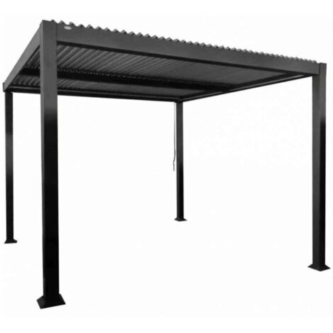 PERGOLE BIOCLIMATICHE ANTRACITE MISURA 3X3 OPPURE 3X4   H.2.4 MT