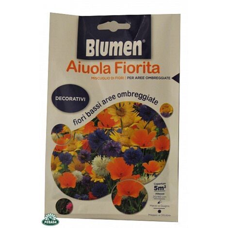 Semi di fiori Mix Per Fiori bassi e aree ombreggiate