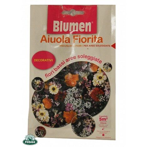 SEMENTI IN MISCUGLIO DI FIORI BASSI PER AREE SOLEGGIATE Blumen semi seeds