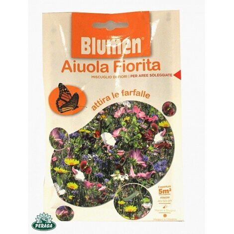 BUSTINA CON SEMI IN MISCUGLIO FIORI PER ATTIRARE LE FARFALLE