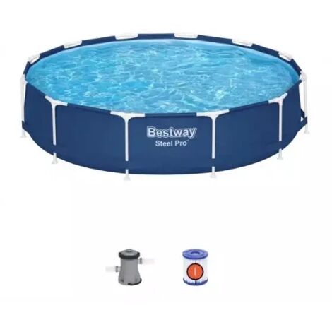 Piscina Frame Tonda Filtro 1C 366 H 76 Bestway (1/9)