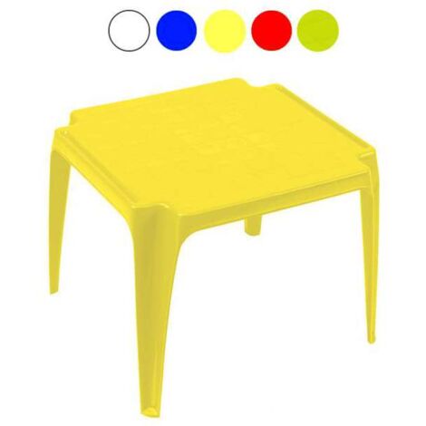 Tavolo Resina Baby Rosso 55X50 Progarden