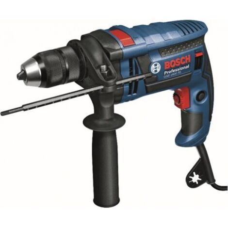 Trapano a percussione Bosch Professional GSB 1600 RE da 750 W, utensile potente e affidabile