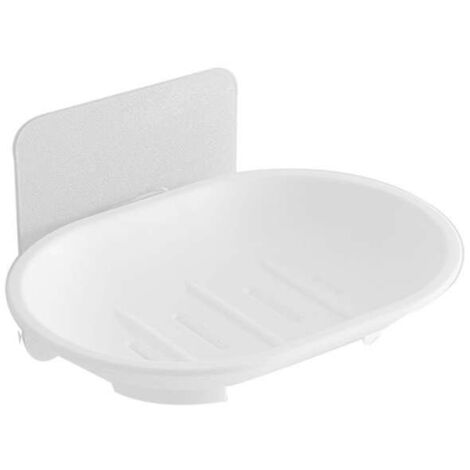 Xtra Portasapone da Muro - Bianco - 13x9,5 cm