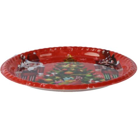 Piatto Natalizio decorativo (1/2)