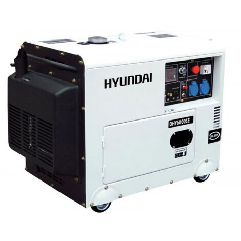 Generatore di corrente diesel 5,2 Kw Hyundai silenziato 65231
