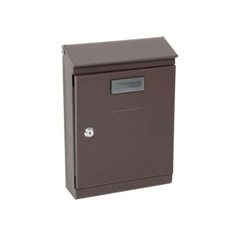 Cassetta Postale Marrone Mm.320X220X80