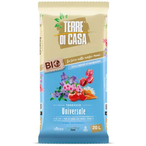 Terriccio Universale Terre di Casa 20L - Bio e Compostabile Vigorplant