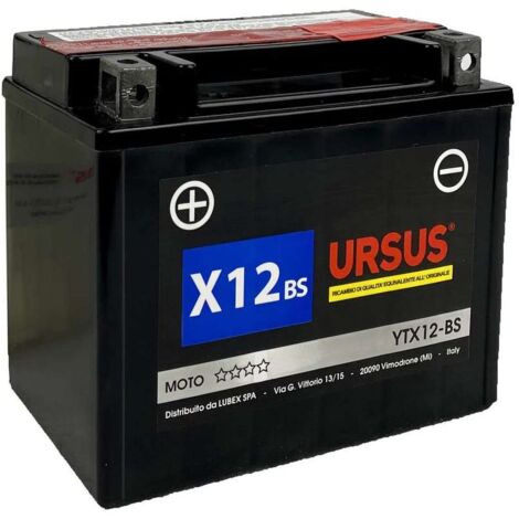 BATTERIA MOTO X12 BS URSUS