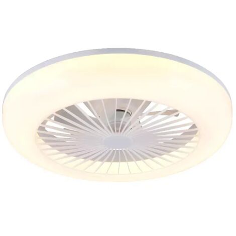 Trio Lighting Ventilatore Soffitto LED MORA 13W Bianco 45cm Design Compatto (1/7)