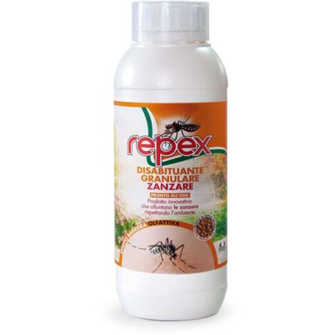 Repex Disabituante Granulare Zanzare 1L - Repellente Naturale per Giardini