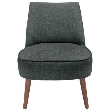 Domo Mea Poltroncina Luna Grigia 57x70x74 cm - Seduta Imbottita Interna (1/5)