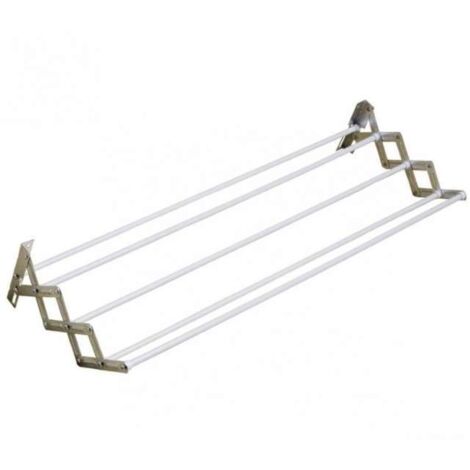 Framar Stendino da Parete Flexy 50x80 cm - Acciaio Plastificato Estensibile (1/2)