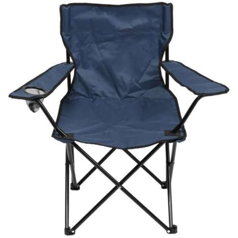 Domo Mea Sedia Batman Blue Navy Pieghevole - Ergonomica con Portabicchiere (1/2)