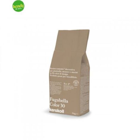 Kerakoll Stucco per Fughe Fugabella Color KK 151 Marrone 3 kg - Resina-Cemento