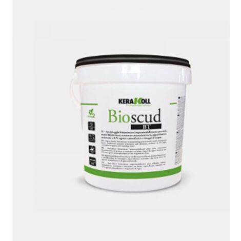 Kerakoll Guaina Bioscud BT 1kg - Membrana impermeabilizzante elastomerica - Nero