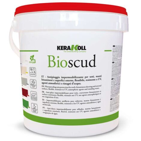 Kerakoll Guaina Bioscud Impermeabilizzante Liquida 1kg - Rosso