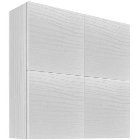 Savini Pensile Cubo Push and Pull - Bianco Nordico - 71x22x71 cm
